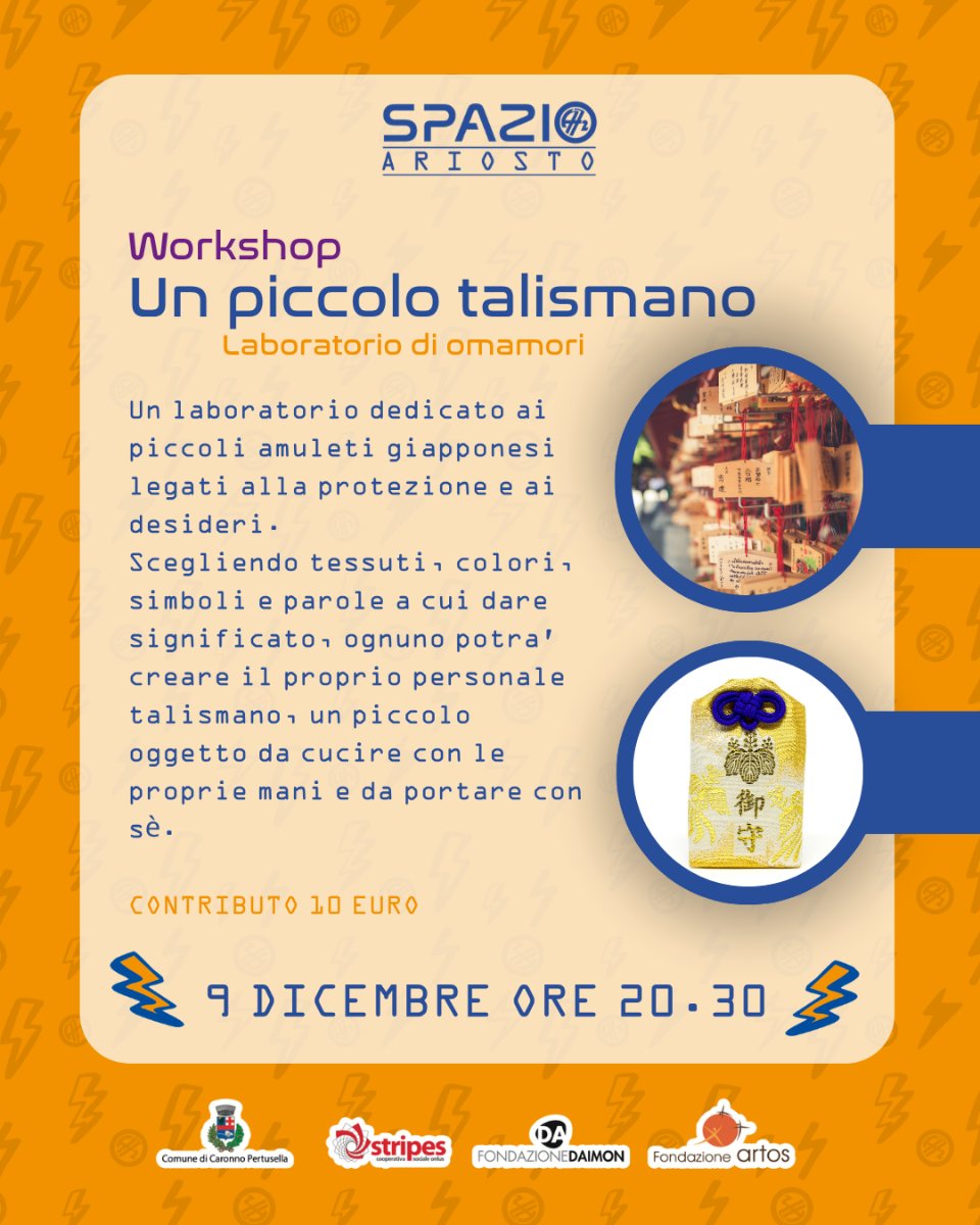 Locandina di Workshop – Un piccolo talismano