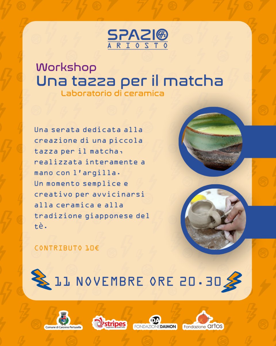 Locandina di Workshop – Una tazza per il matcha