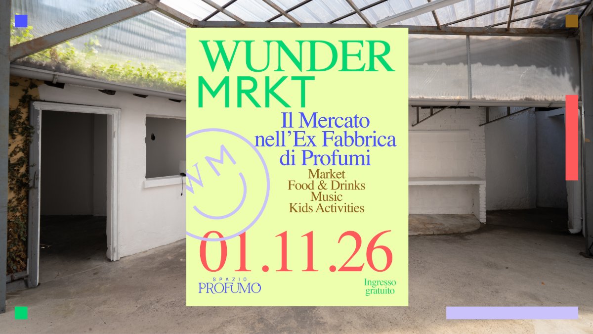 Locandina di Wunder Mrkt – il mercato all’ex fabbrica di profumi